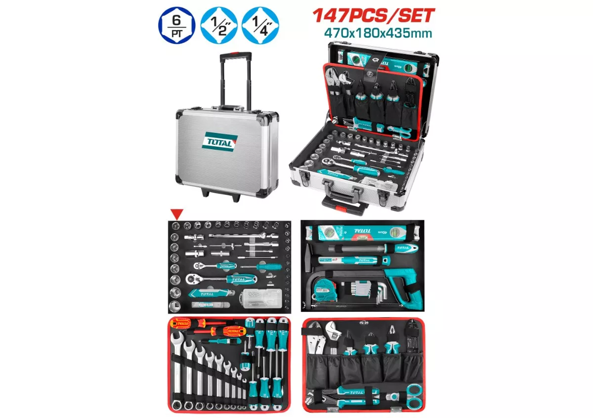 Tool Box Set - 9.9996 / 147Pcs/Set