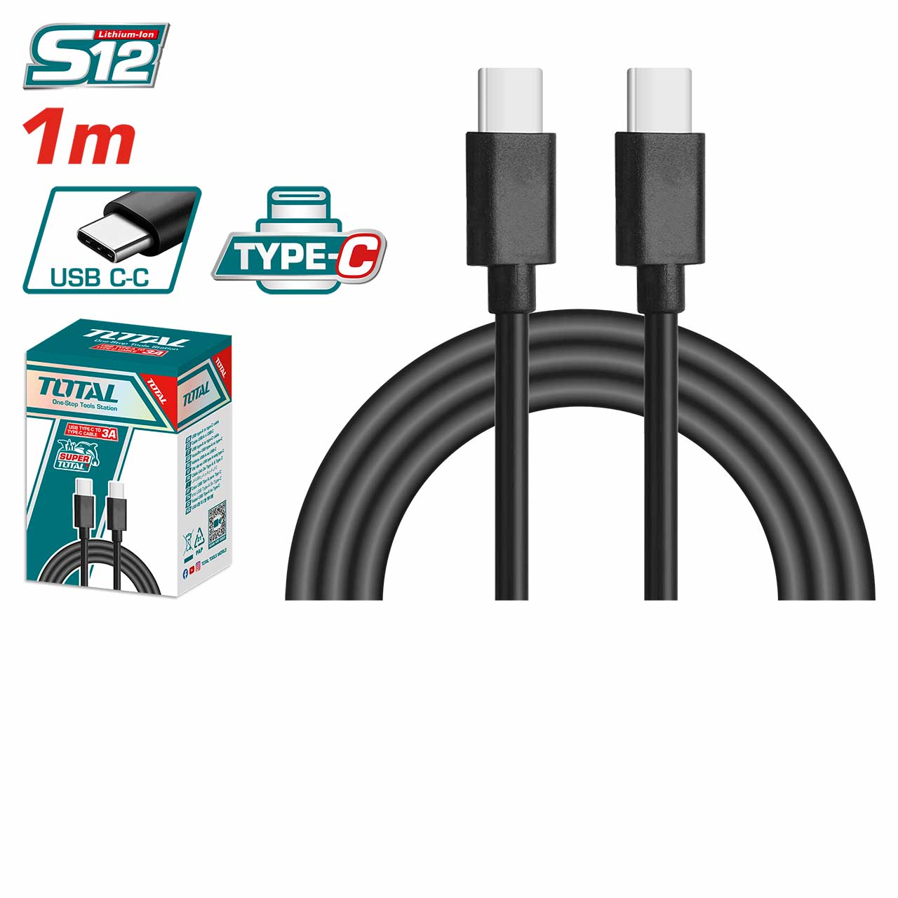 Cordless Charger 2 / Cable / Usb Type C To Type C Cable