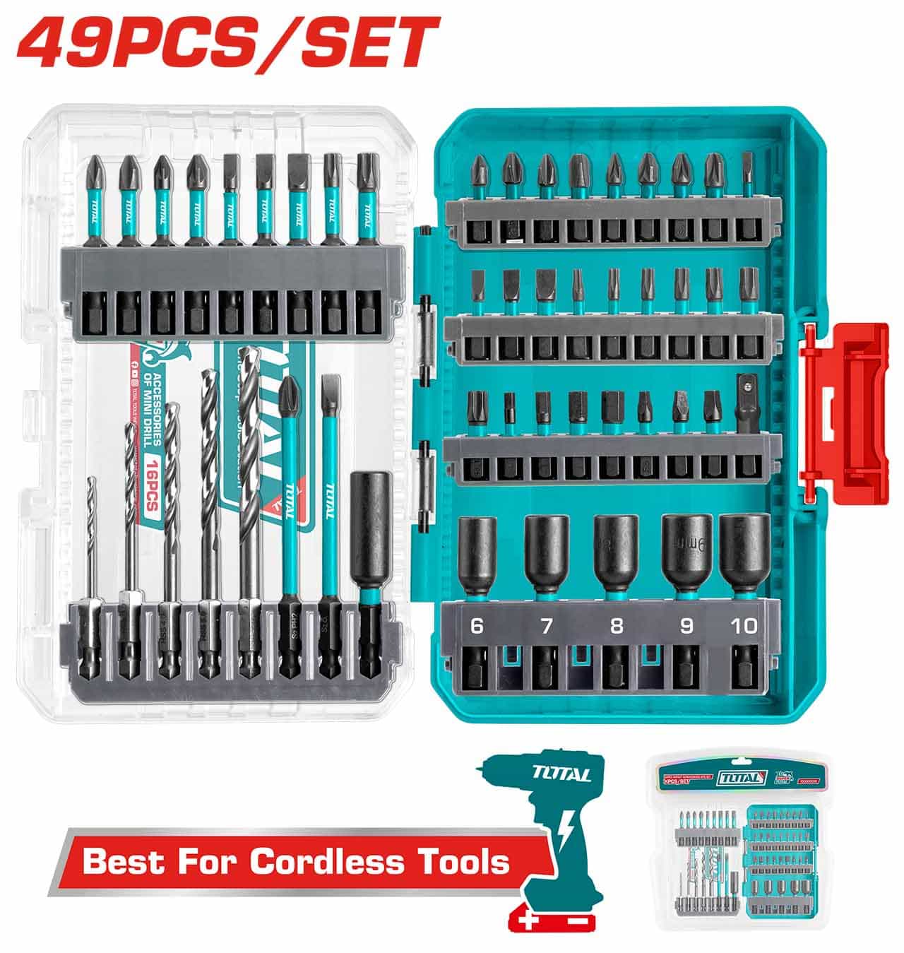 Screw Driver Bit Impact - 9.99/ 49Pcs/Set
