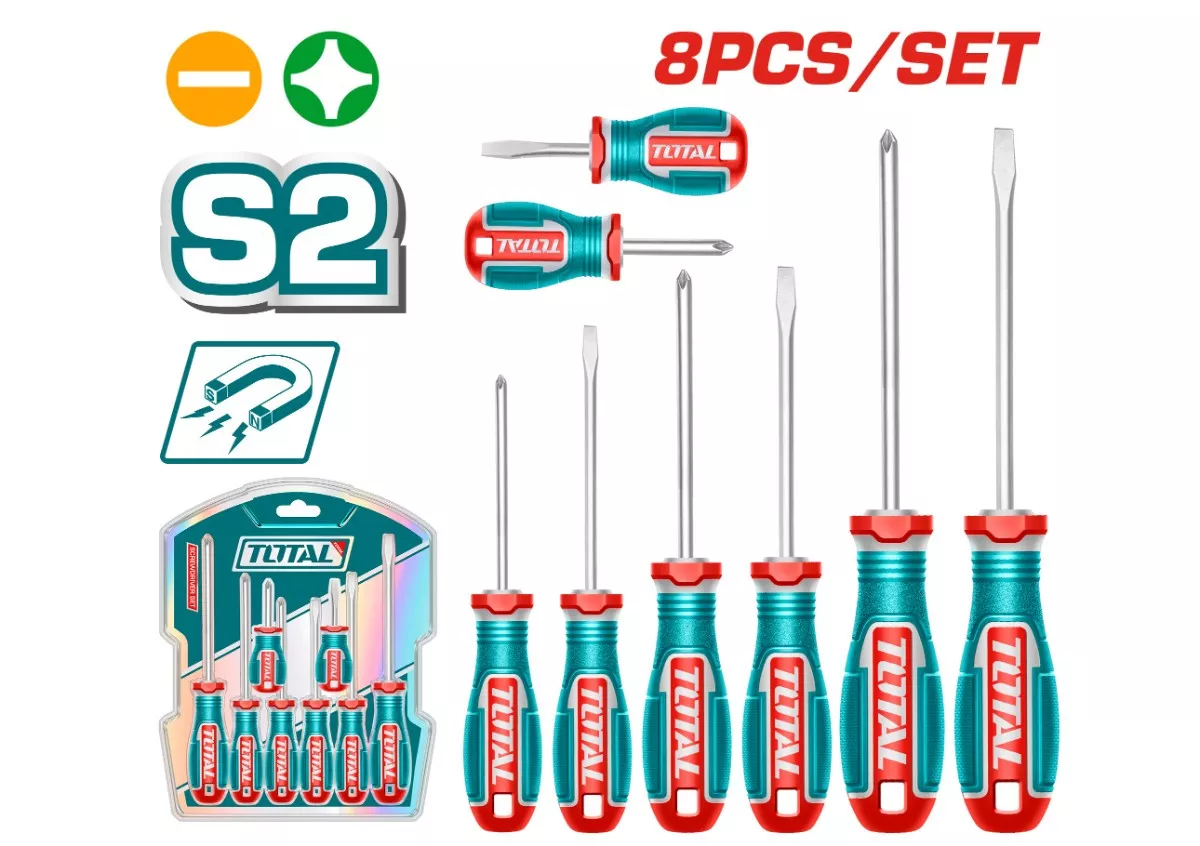 Screw Driver Set 9.92 / 8Pcs/Set