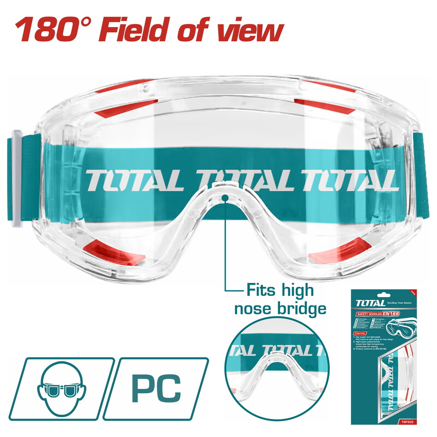 Safety Goggles - 8 / Clear