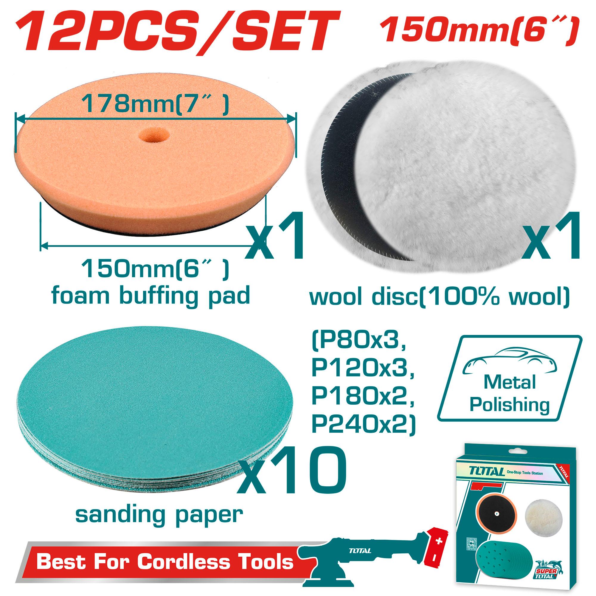 Angle Polishing Pad 3 / Grinding Set