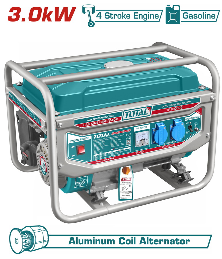 Generator Petrol - 6 / Pull Start