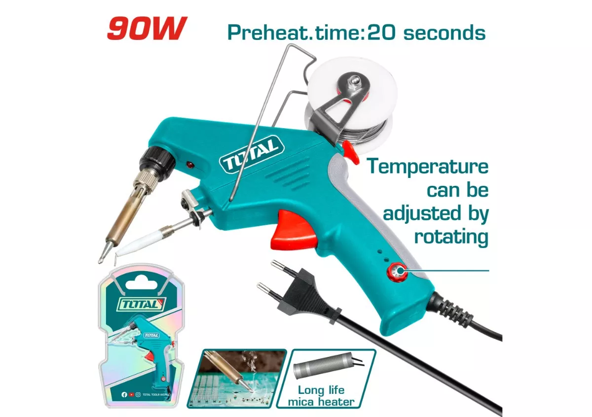 Soldering Iron 5, Gun With Solder Feeder