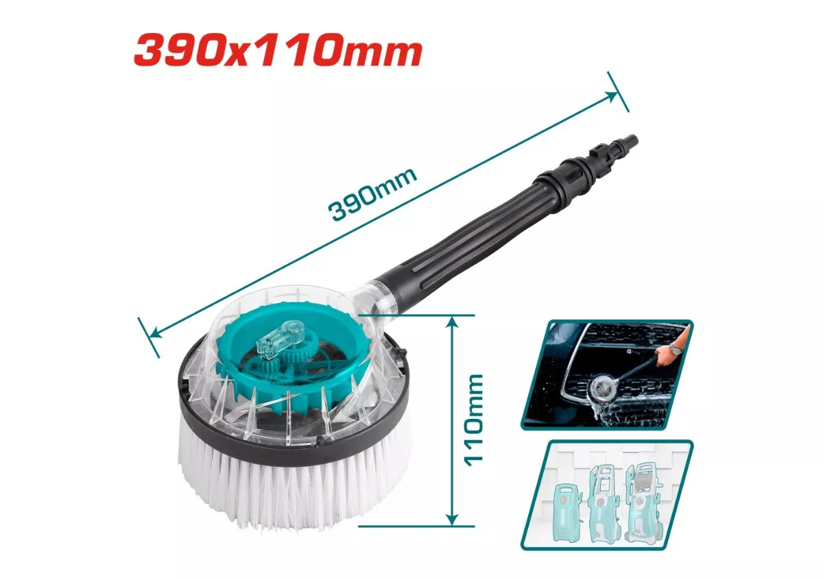 Pressure Washer Gun - 6 / Brush / Rotary