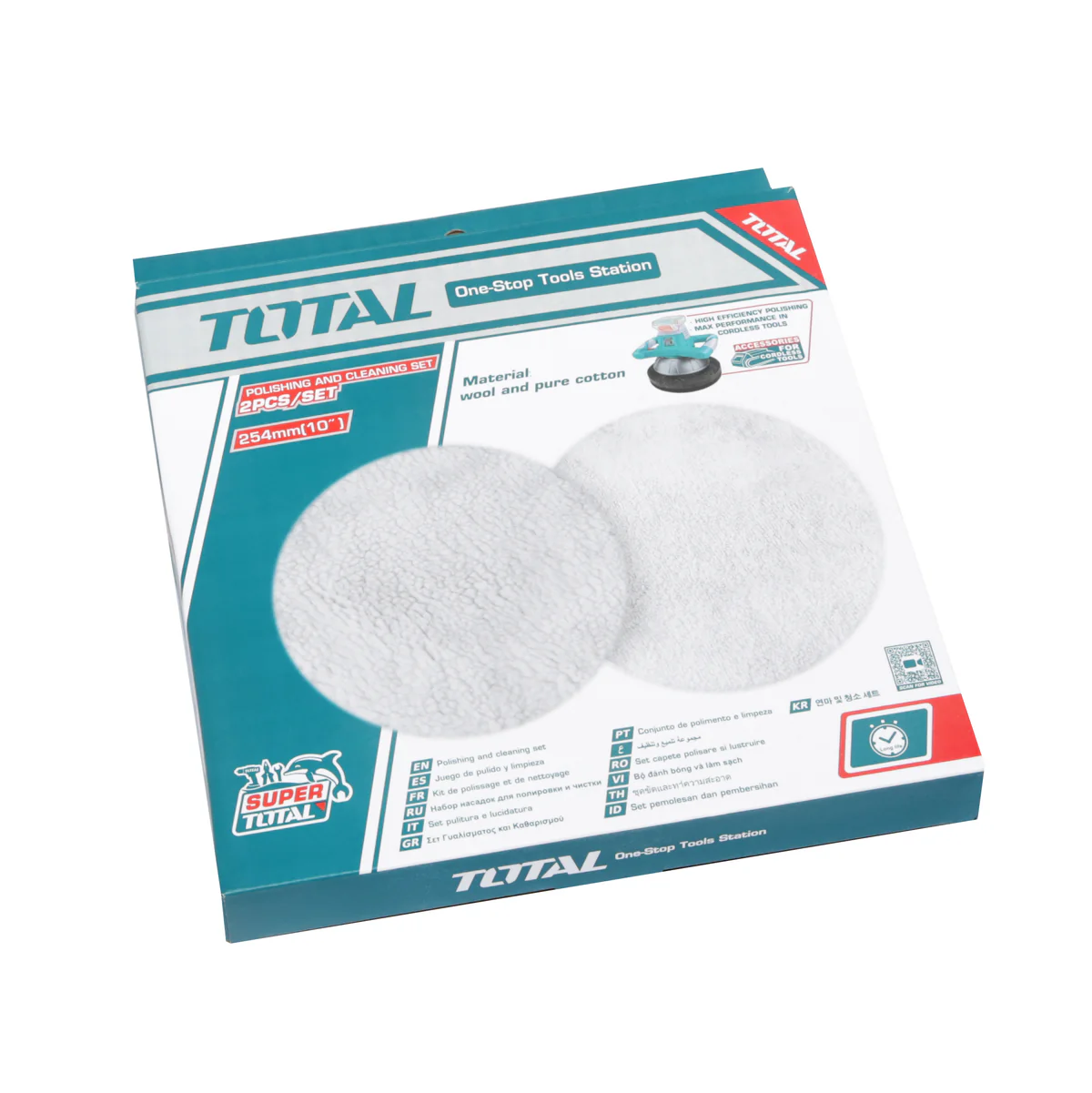 Angle Polishing Pad 4 / Cleaning Set
