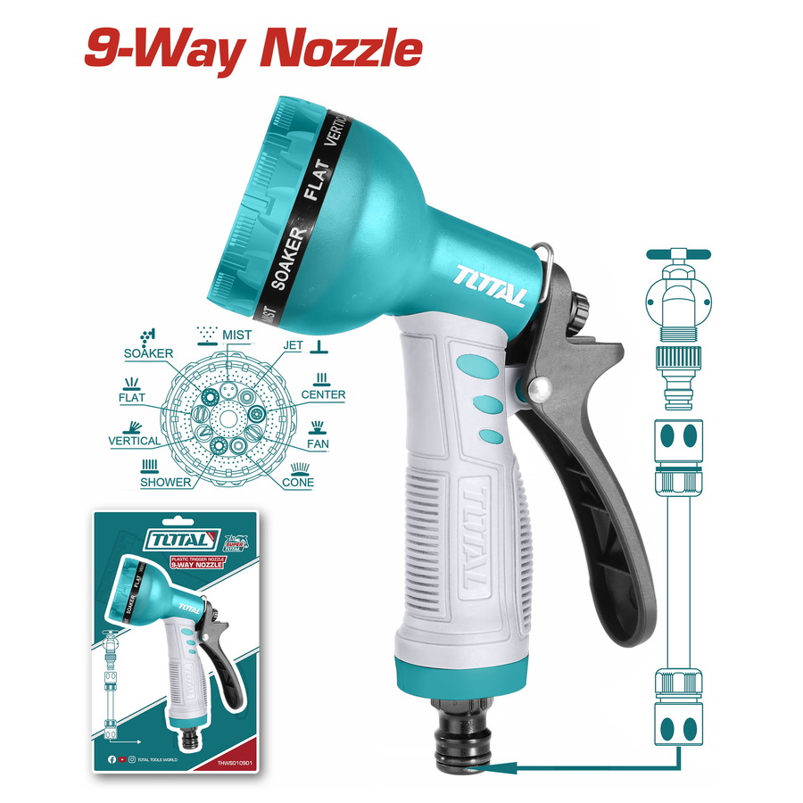 Garden Trigger Nozzle - 2 / Plastic