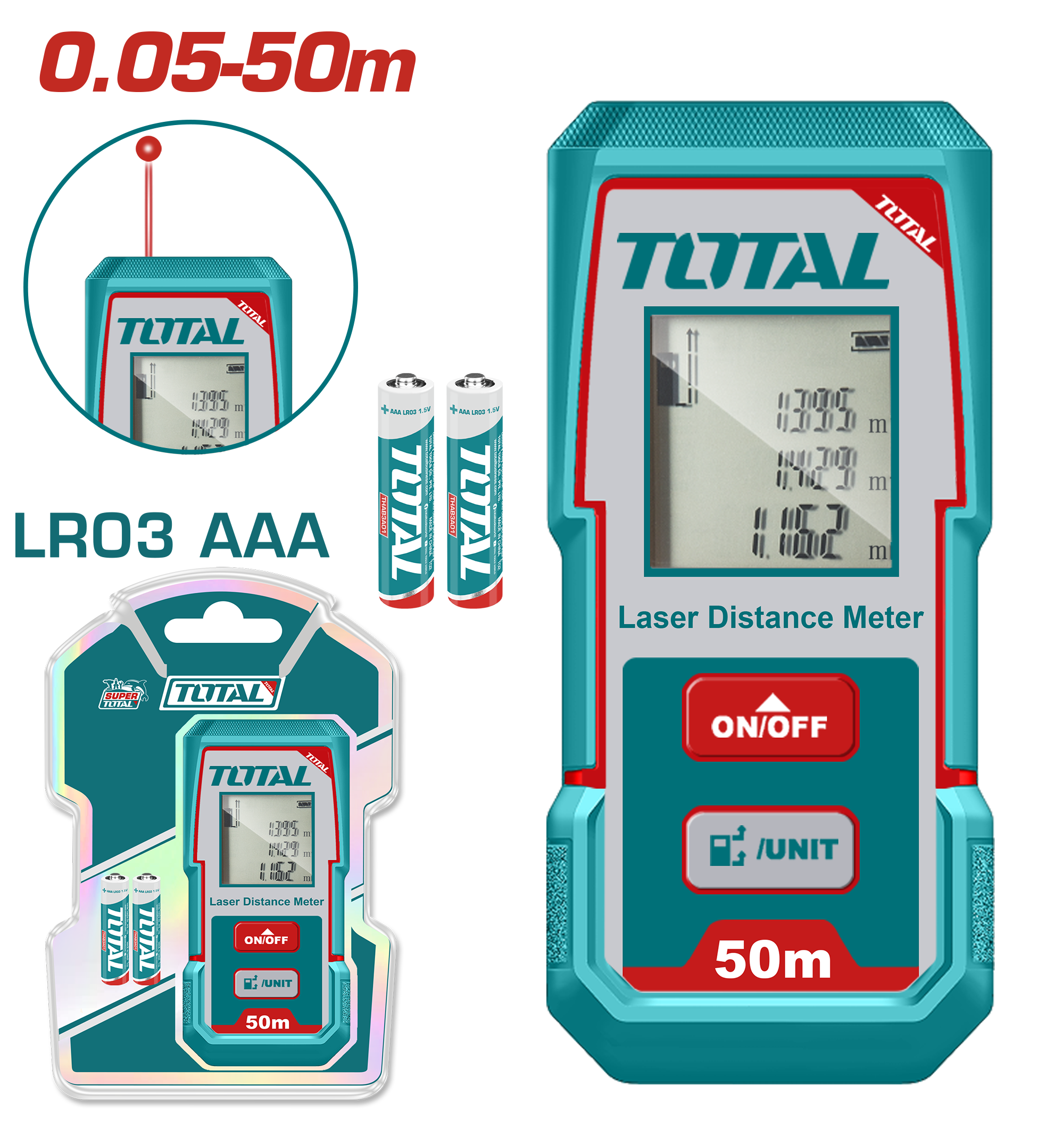 Measuring Equipment - 9.4 / Laser Distance Detector