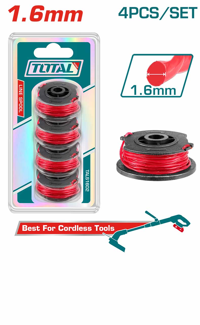 Grass Trimmer / Bush Cutter Line Spool / 4Pcs/Set