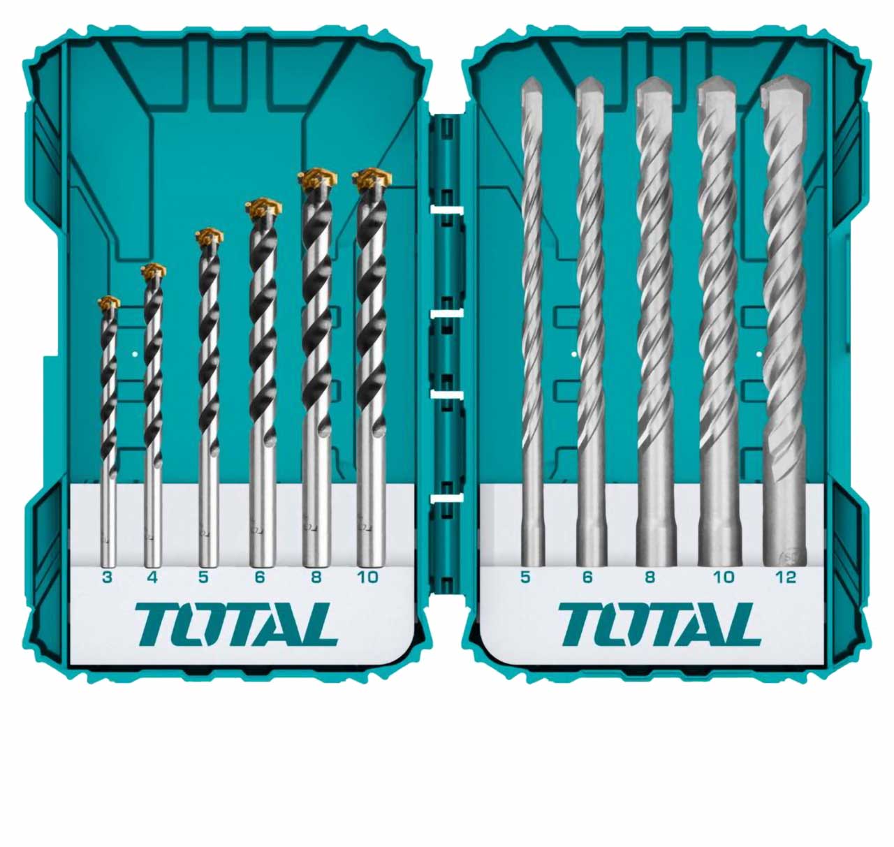 Drill Bit Set - 9.97 / Sds Plus / Concrete / 9Pcs/Set