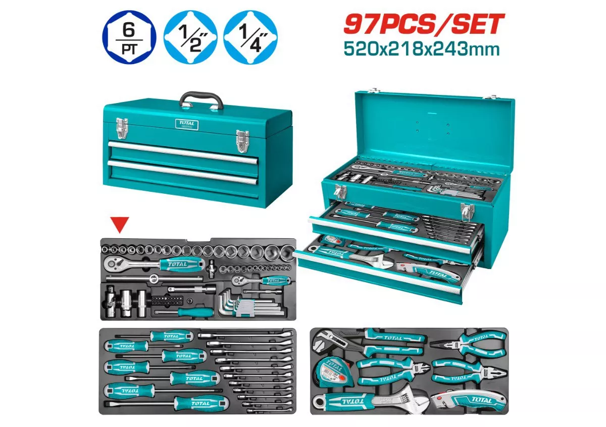 Tool Box Set - 9.9995 / 97Pcs/Set