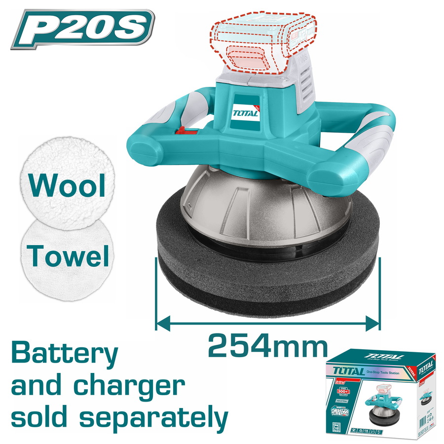 Angle Polisher - 5 Cordless Lithium Ion