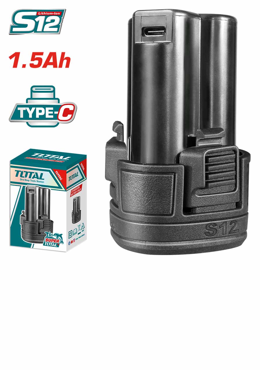 Cordless Battery - 2 Lithium Ion 12V / S12