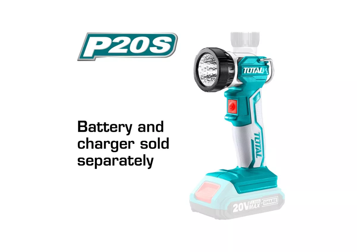 Torch - 9.1 / Work Lamp Cordless Lithium Ion