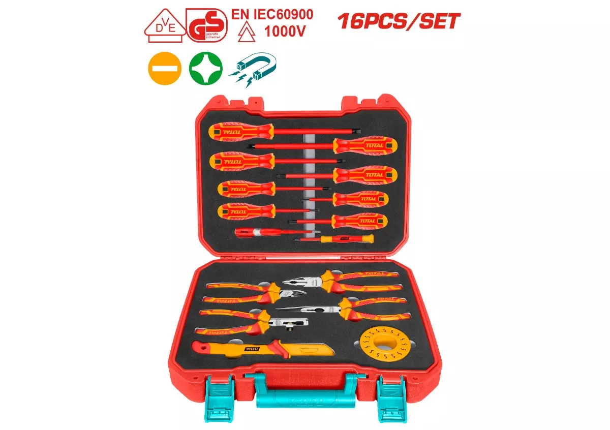 Tool Box Set Insulated - 5 / Hand Tools / 16Pcs/Set