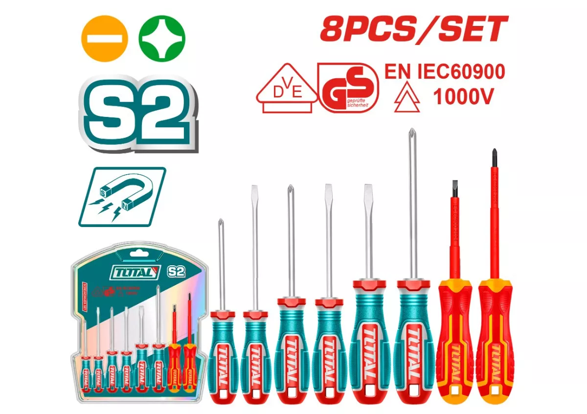 Screw Driver Set 9.94 / 8Pcs/Set