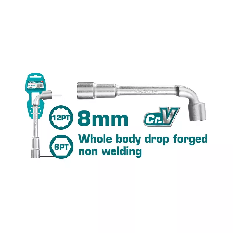 Socket Spanner - Wrench L- Angled