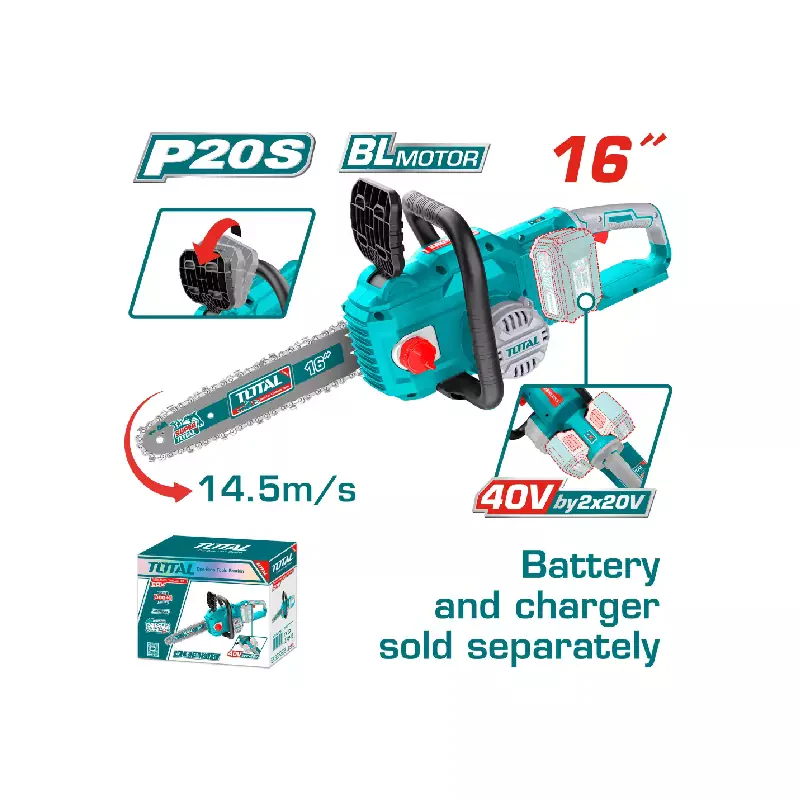 Chain Saw - 6 Cordless Lithium-Ion
