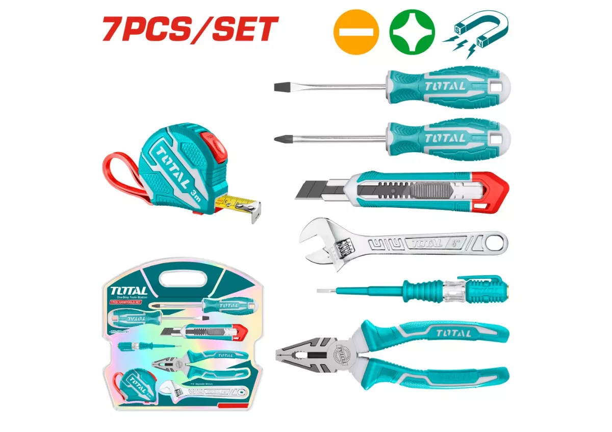Tool Box Set - 7 / Hand Tools 7Pcs/Set