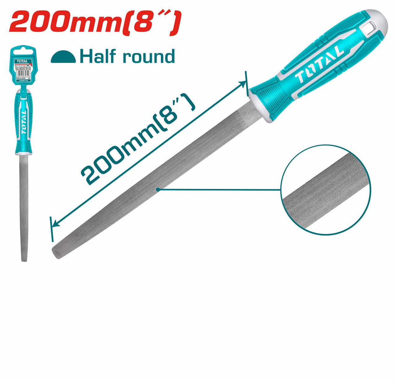 File Steel / Half Round