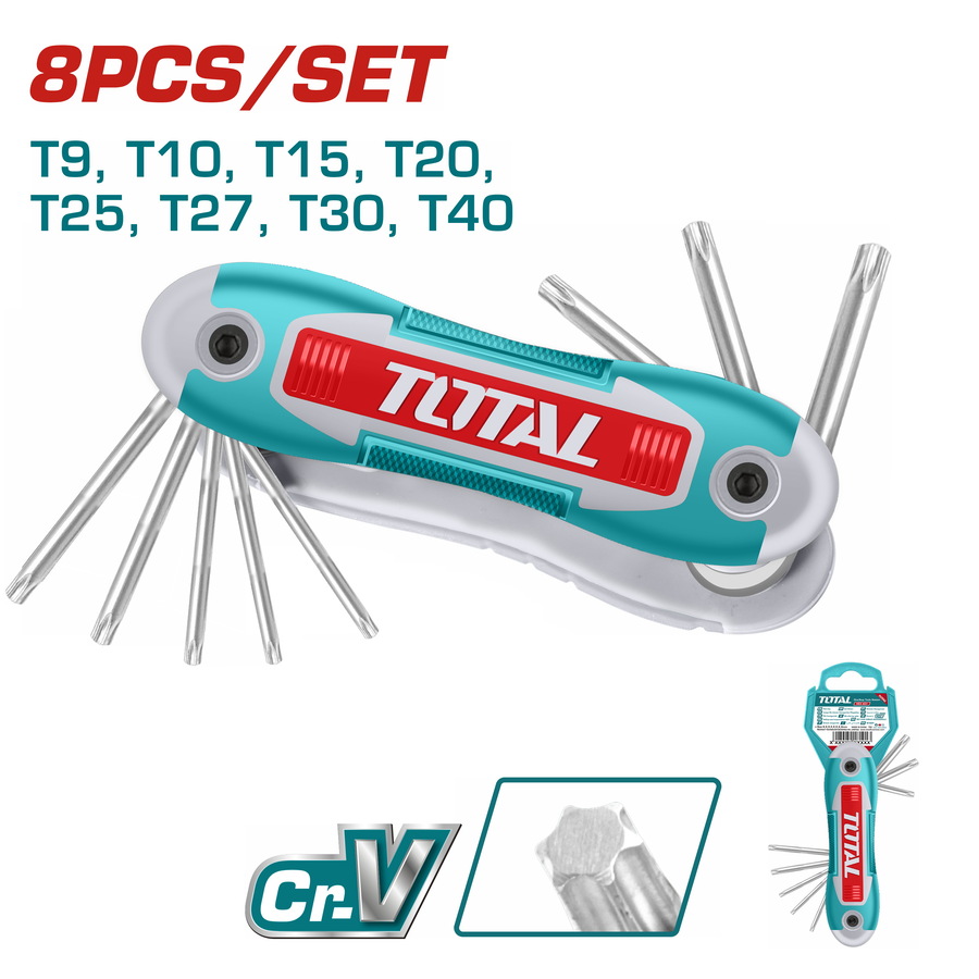 Allen Key - 9 Torx / 8Pcs/Set
