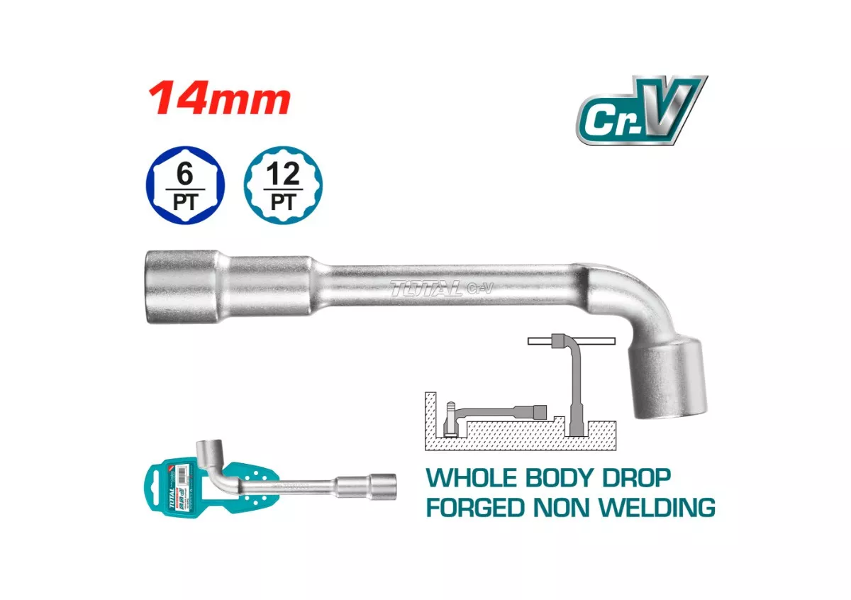 Socket Spanner - Wrench L- Angled