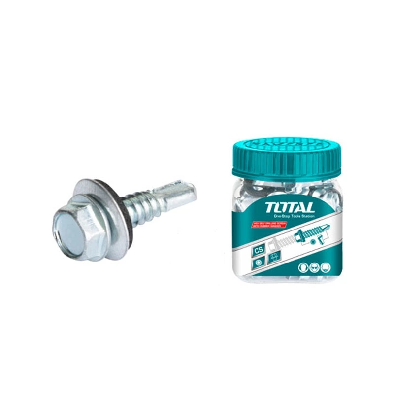 Screw - Self Drilling - 9.1 / Hex With Rubber Washer