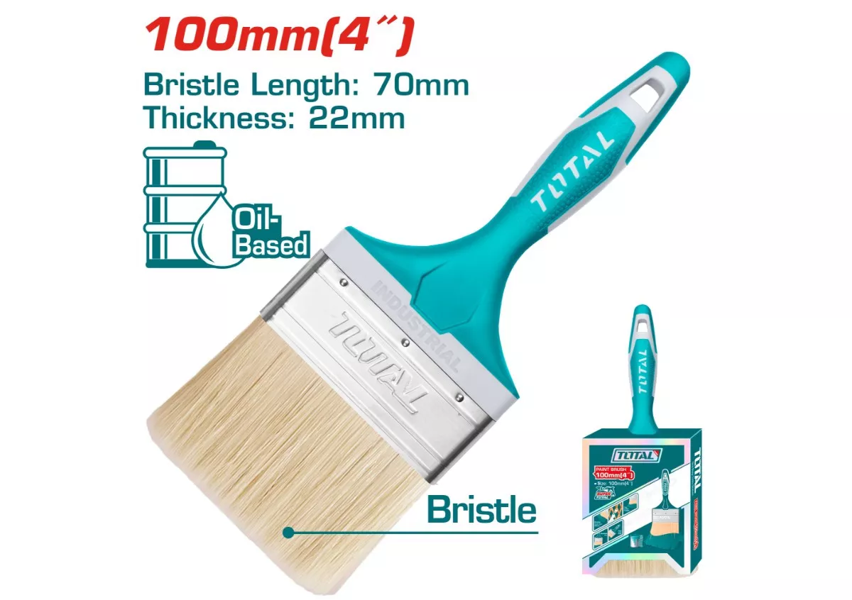 Paint Brush (Plastic Handle Covered Rubber)
