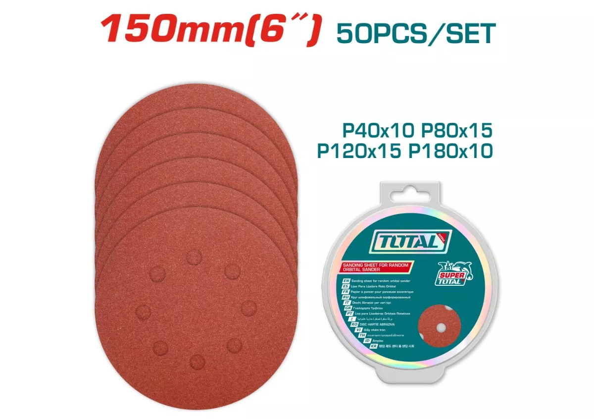 Sand Paper - 9.9991 / For Random Orbit Sander 50Pcs/Set