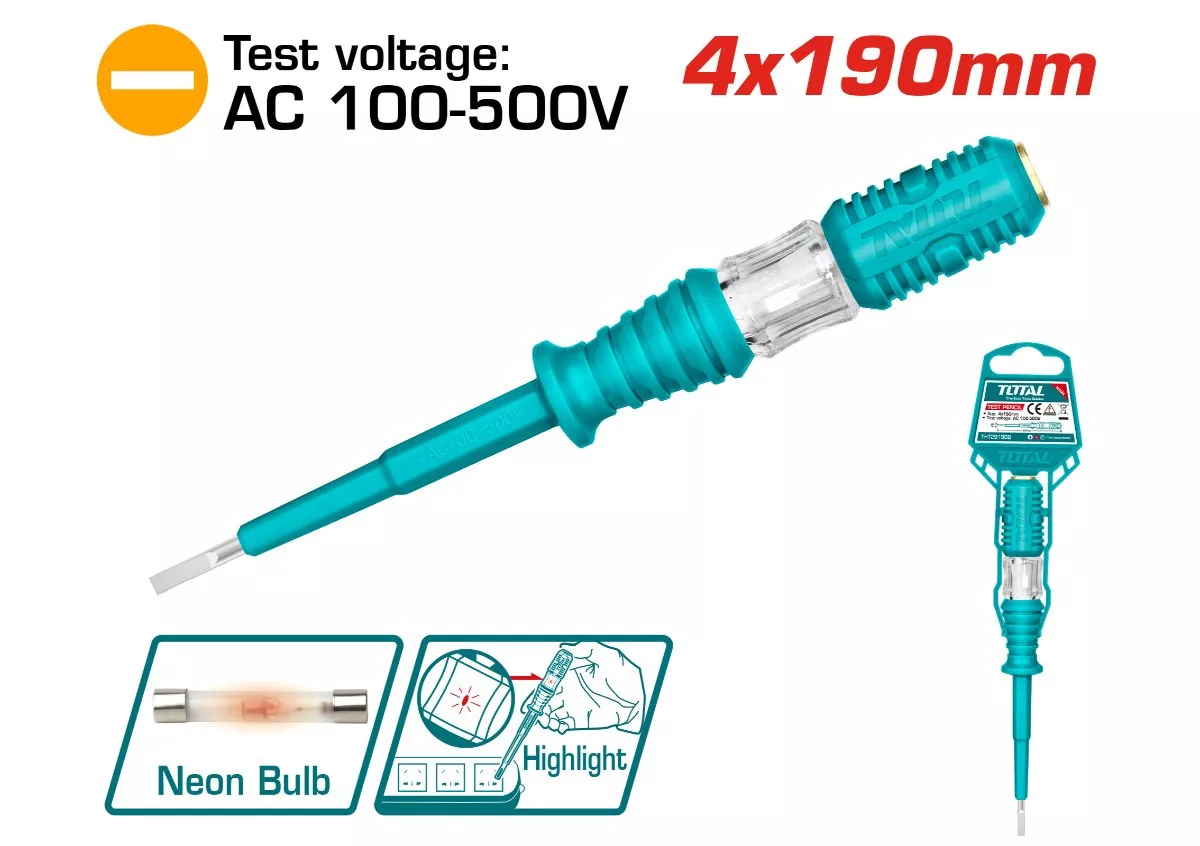 Screw Driver 9.9995 / Flat Head / Tester Pencil