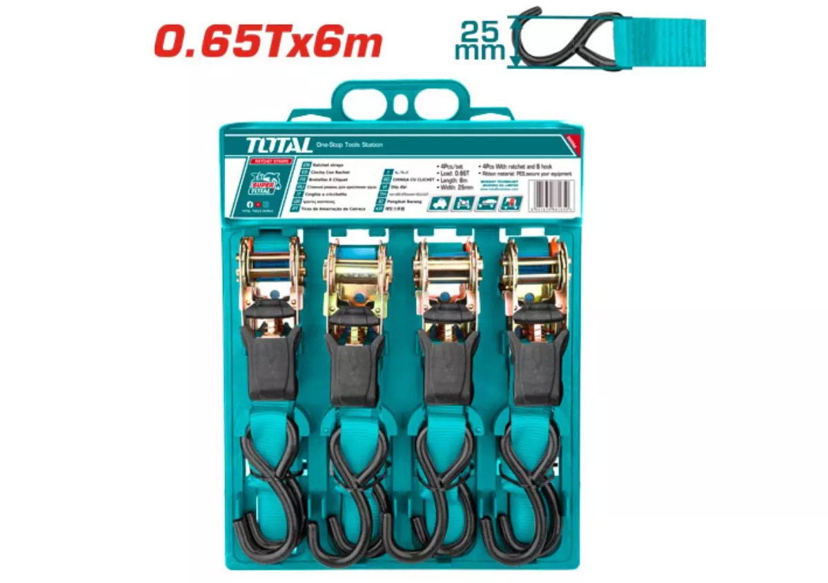 Ratchet Tie Down - 5 / Ratchet Straps Set