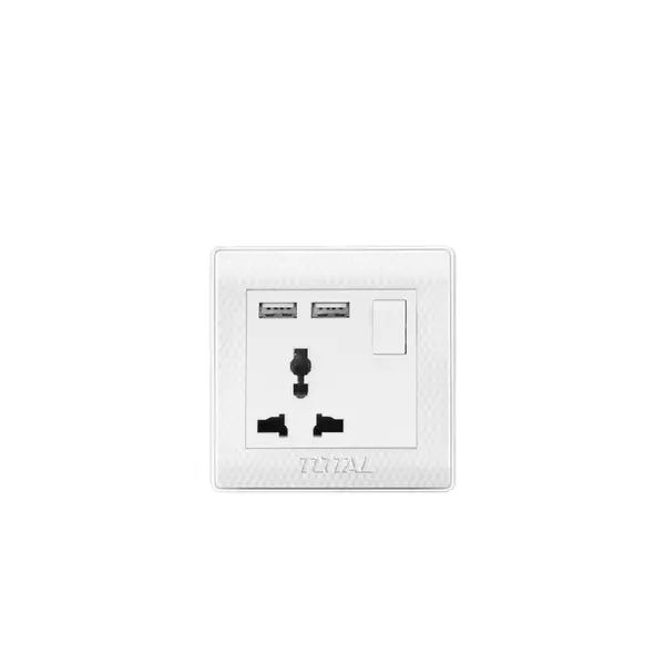 Switch/Socket - 3 / Universal With Usb