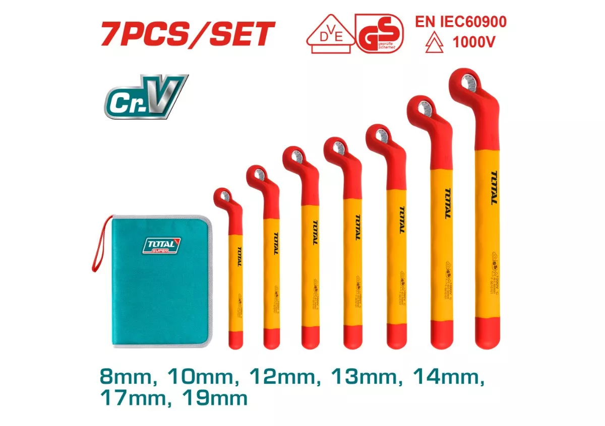 Spanner Set - 9.91 Insulated / Ring Set / 7Pcs/Set