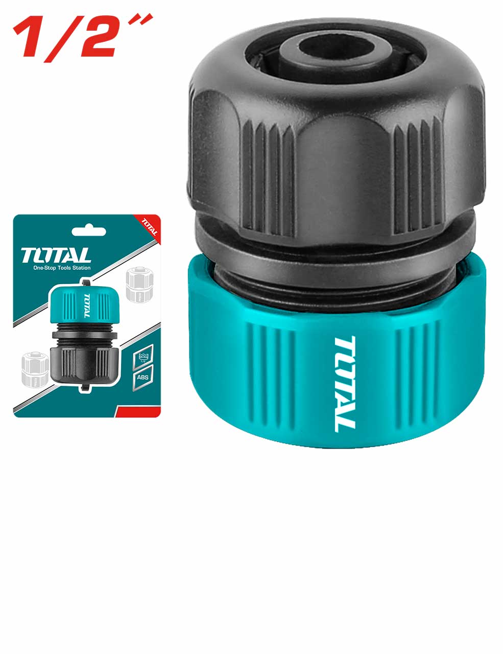 Garden Water Hose Connector - 1 / Mender 1/2"