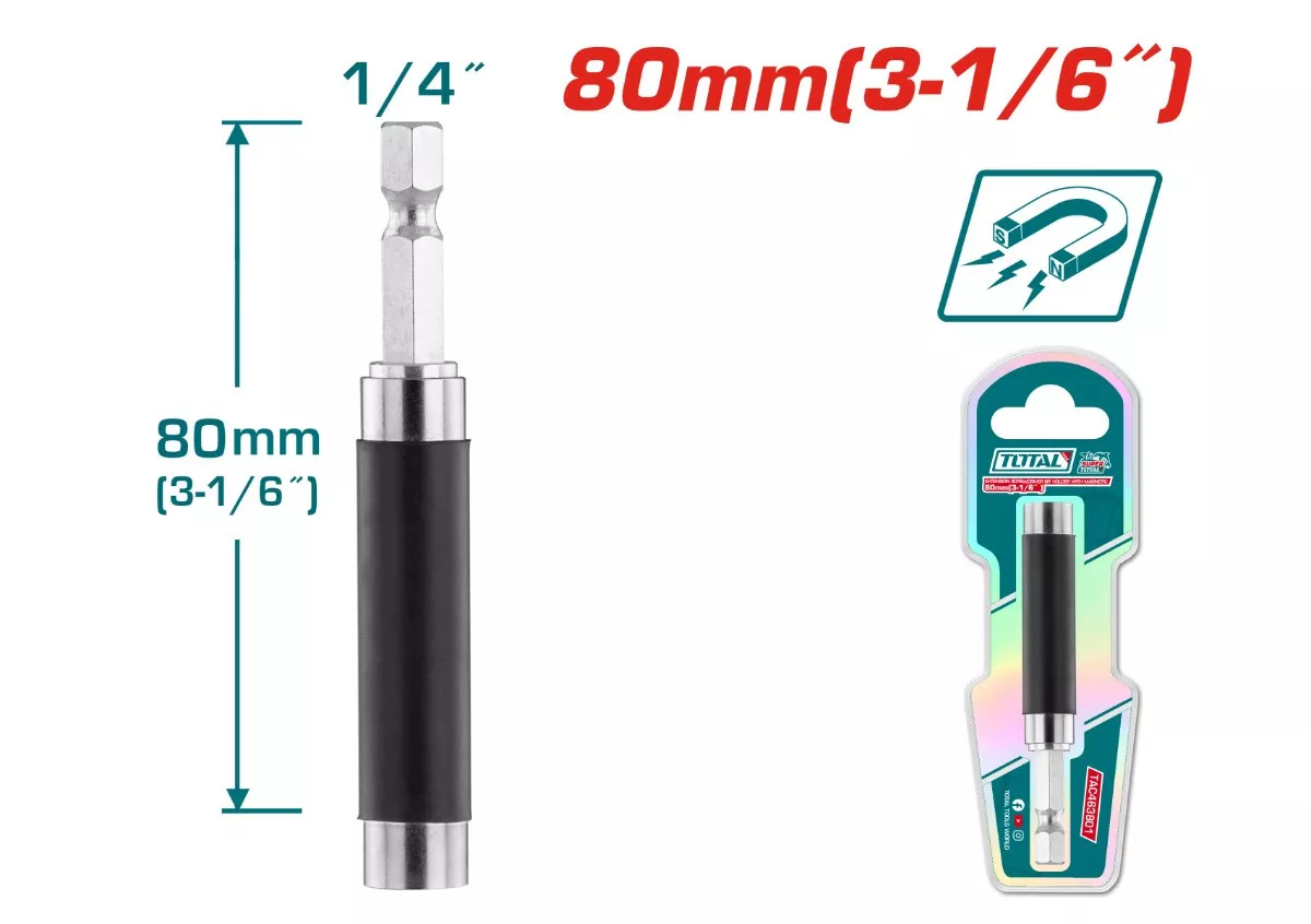 Screw Driver Bit - 9.91 / Holder - Extension With Magnetic