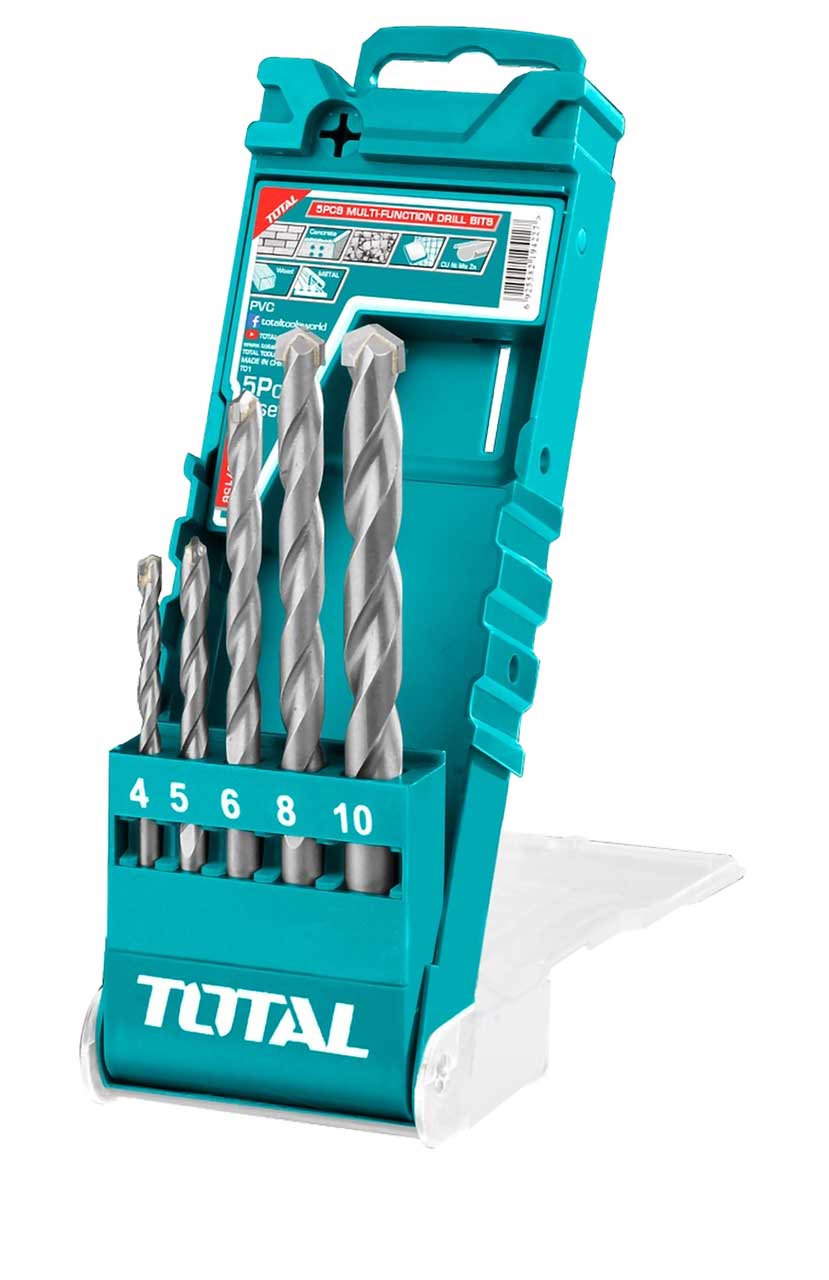 Drill Bit Set - 1 / Multi Function / 5Pcs/Set