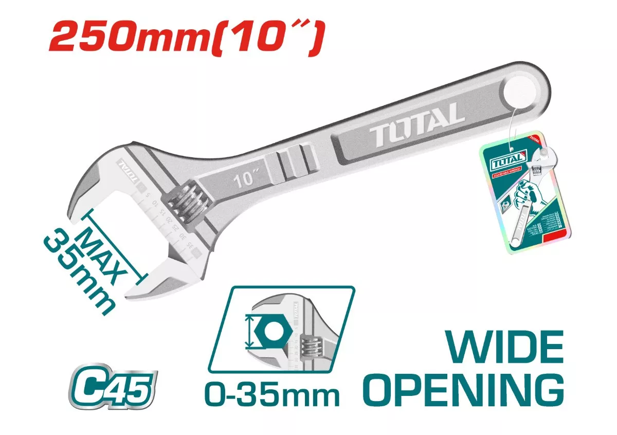 Adjustable Wrench - 7