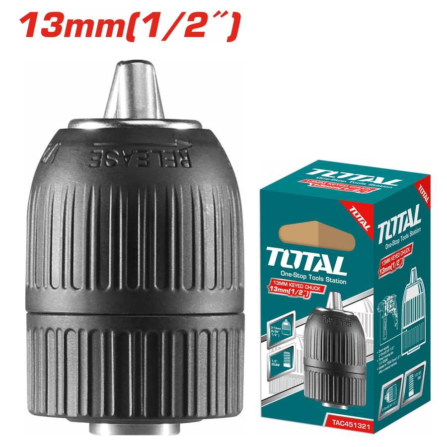 Drill Chuck - 3 / Keyless 13Mm