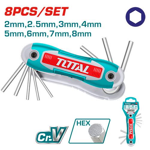 Allen Key - 2 Hex / 8Pcs/Set