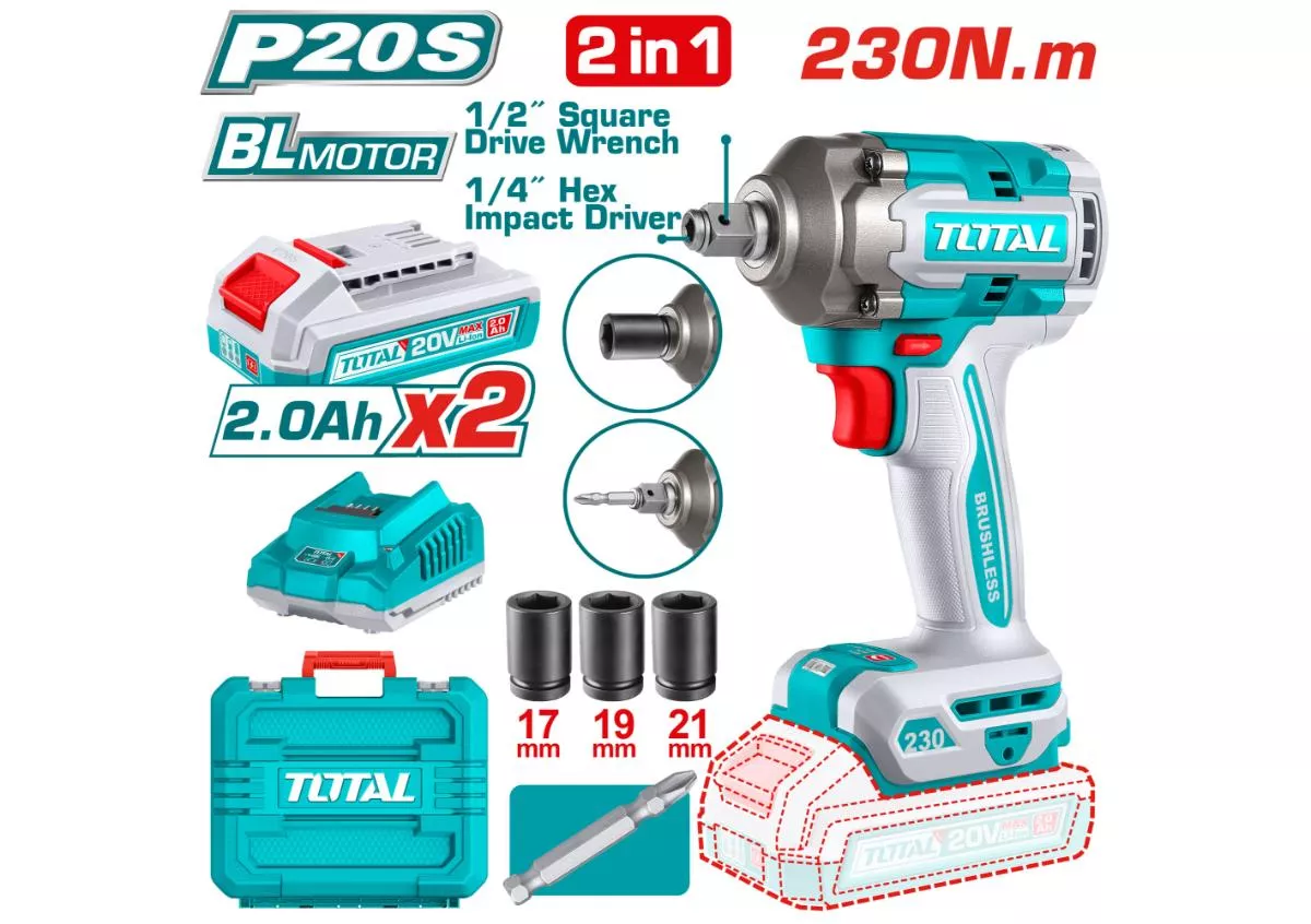 Impact Wrench - 5 / Cordless Lithium Ion