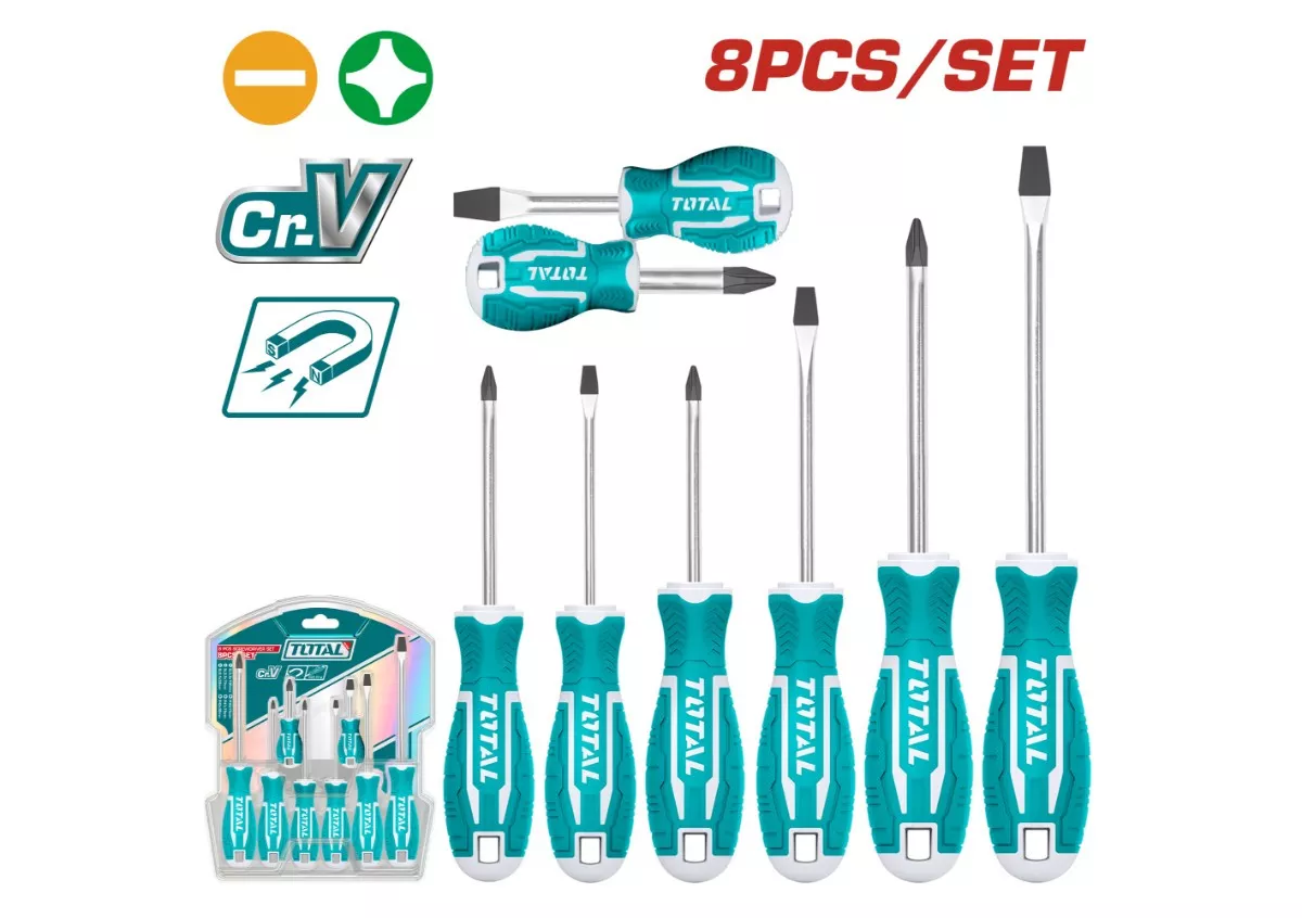 Screw Driver Set 9.93 / 8Pcs/Set