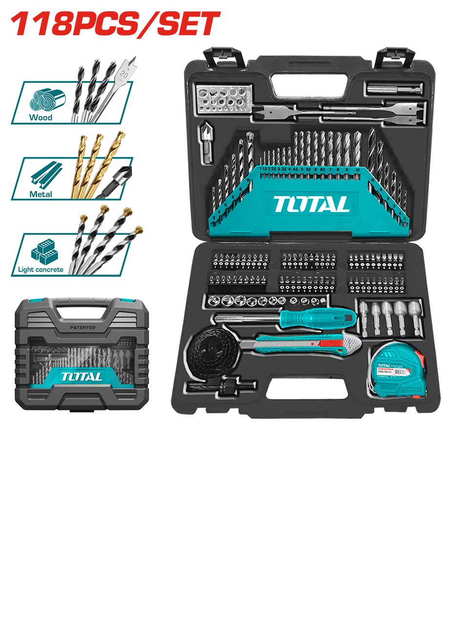 Drill Bit Set - 9.994 / Accessories Set / 118Pcs/Set