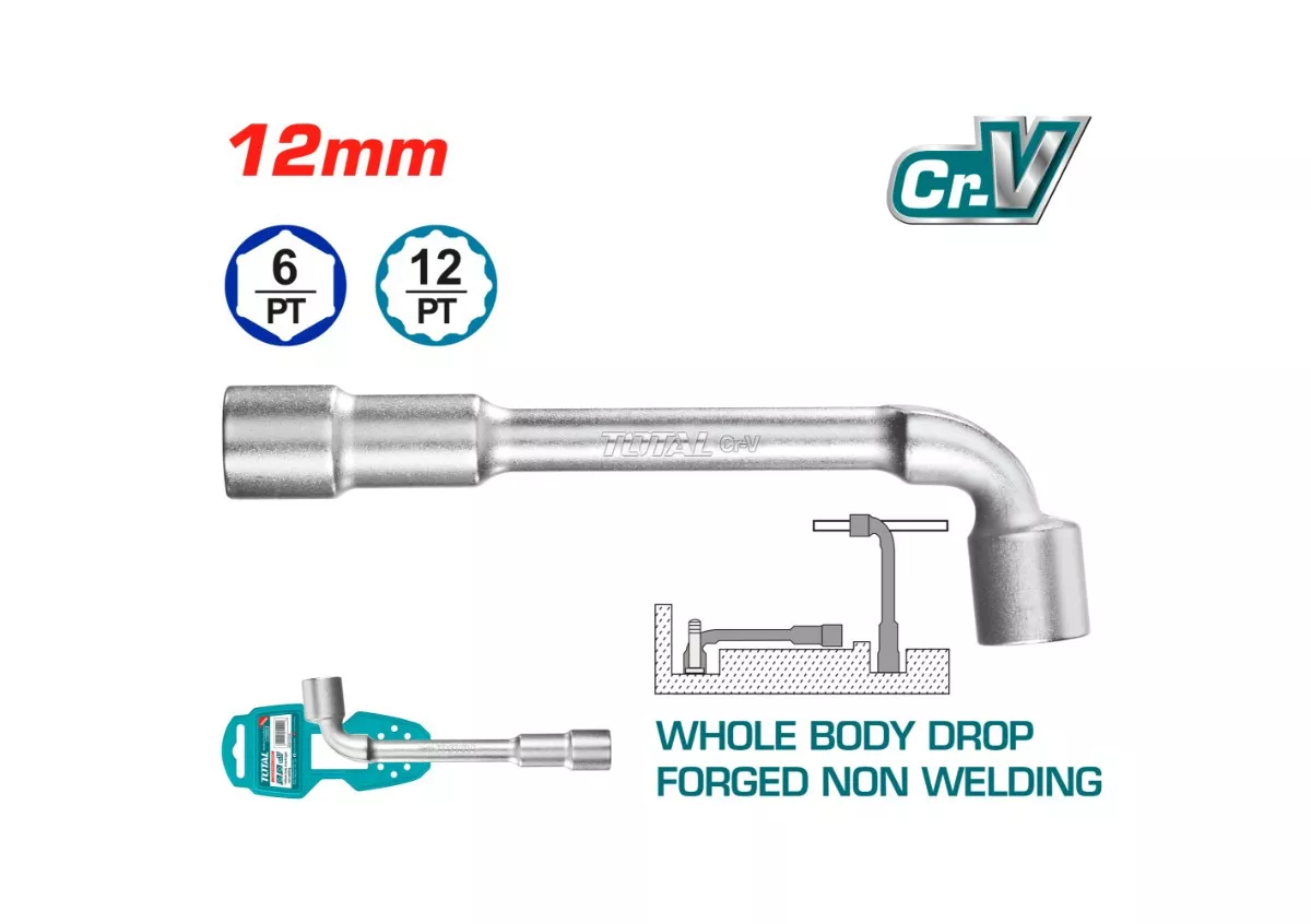 Socket Spanner - Wrench L- Angled