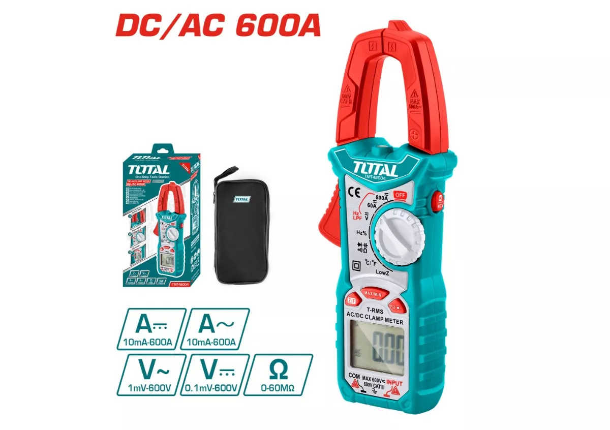 Multimeter - 6 / Clamp Meter Digital / Ac/Dc