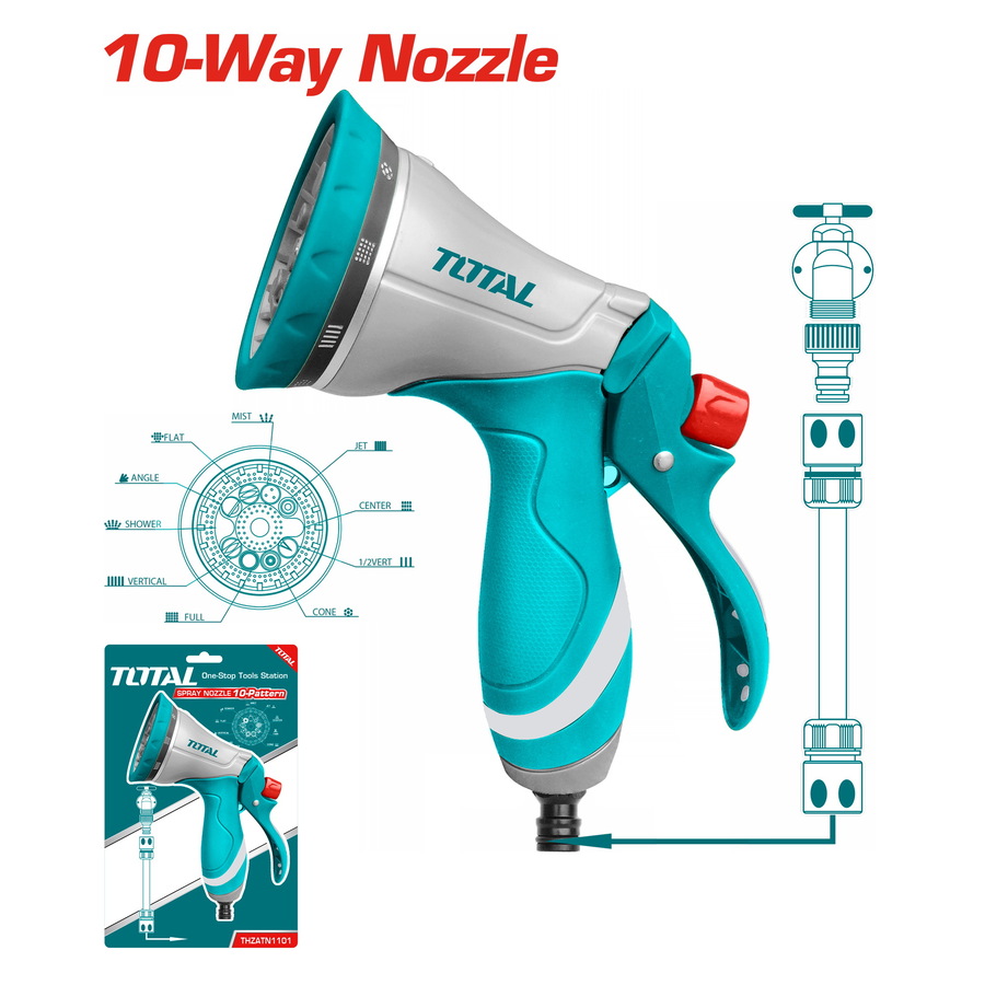 Garden Trigger Nozzle - 5 / Metal
