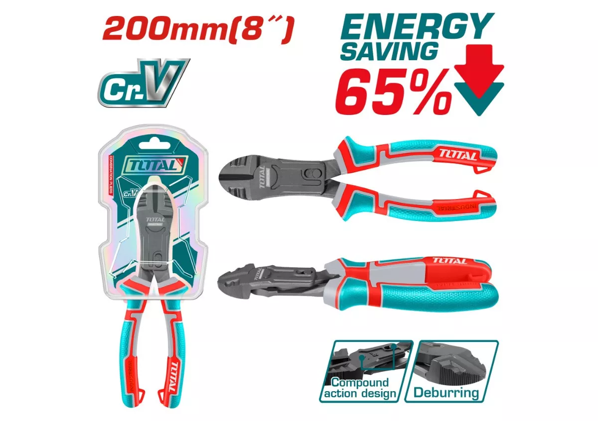Plier Diagonal Cutting - 9.5 / Compound Action