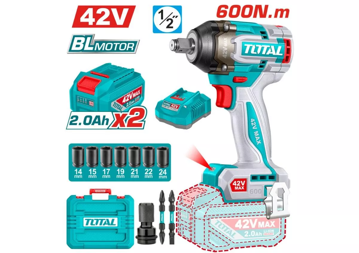Impact Wrench - 9.3 / Cordless Lithium Ion