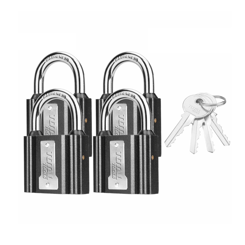 Padlock - 9.3 / Iron Key Alike 4Pcs/Set