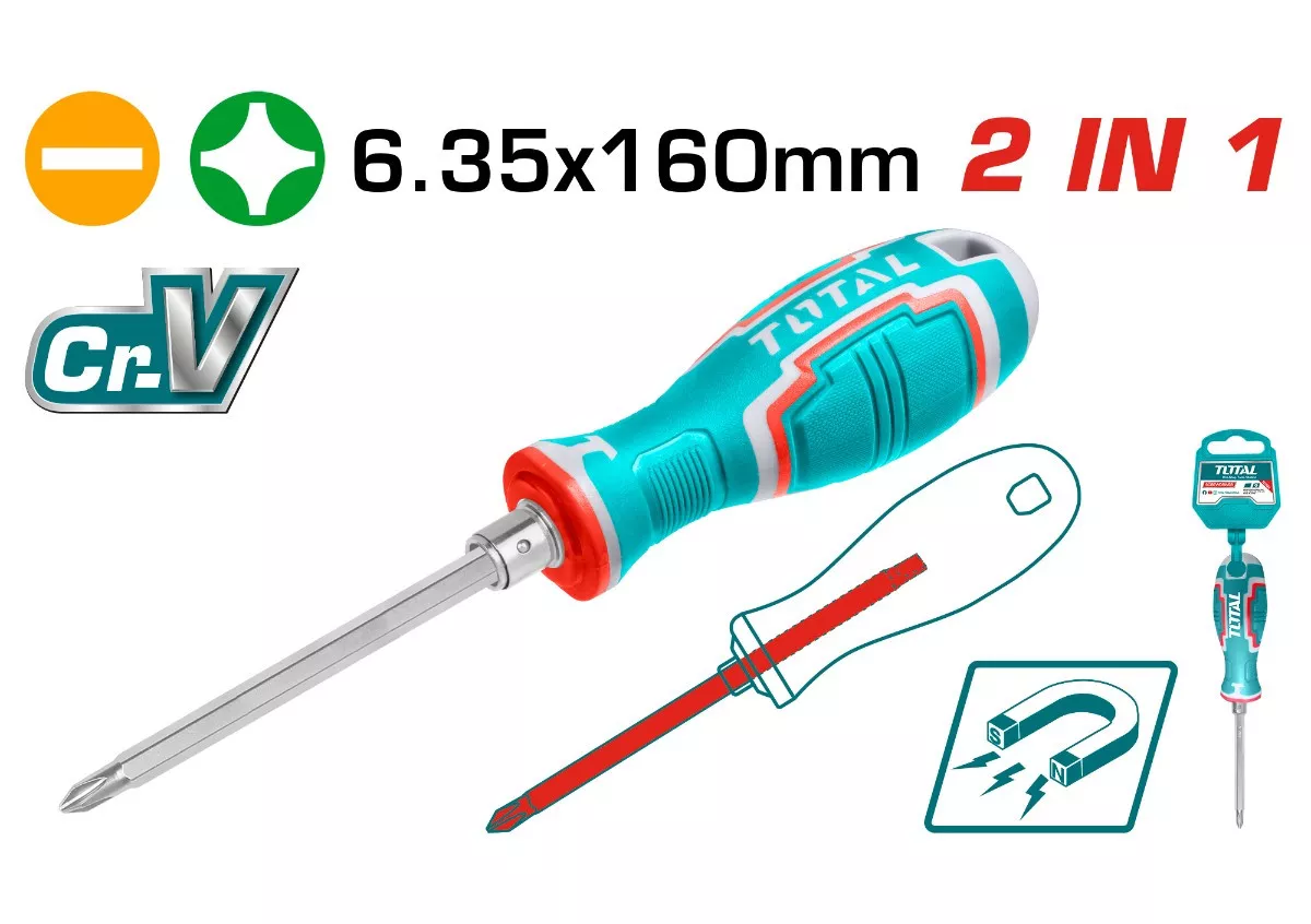 Screw Driver Set 3 / 2 In 1