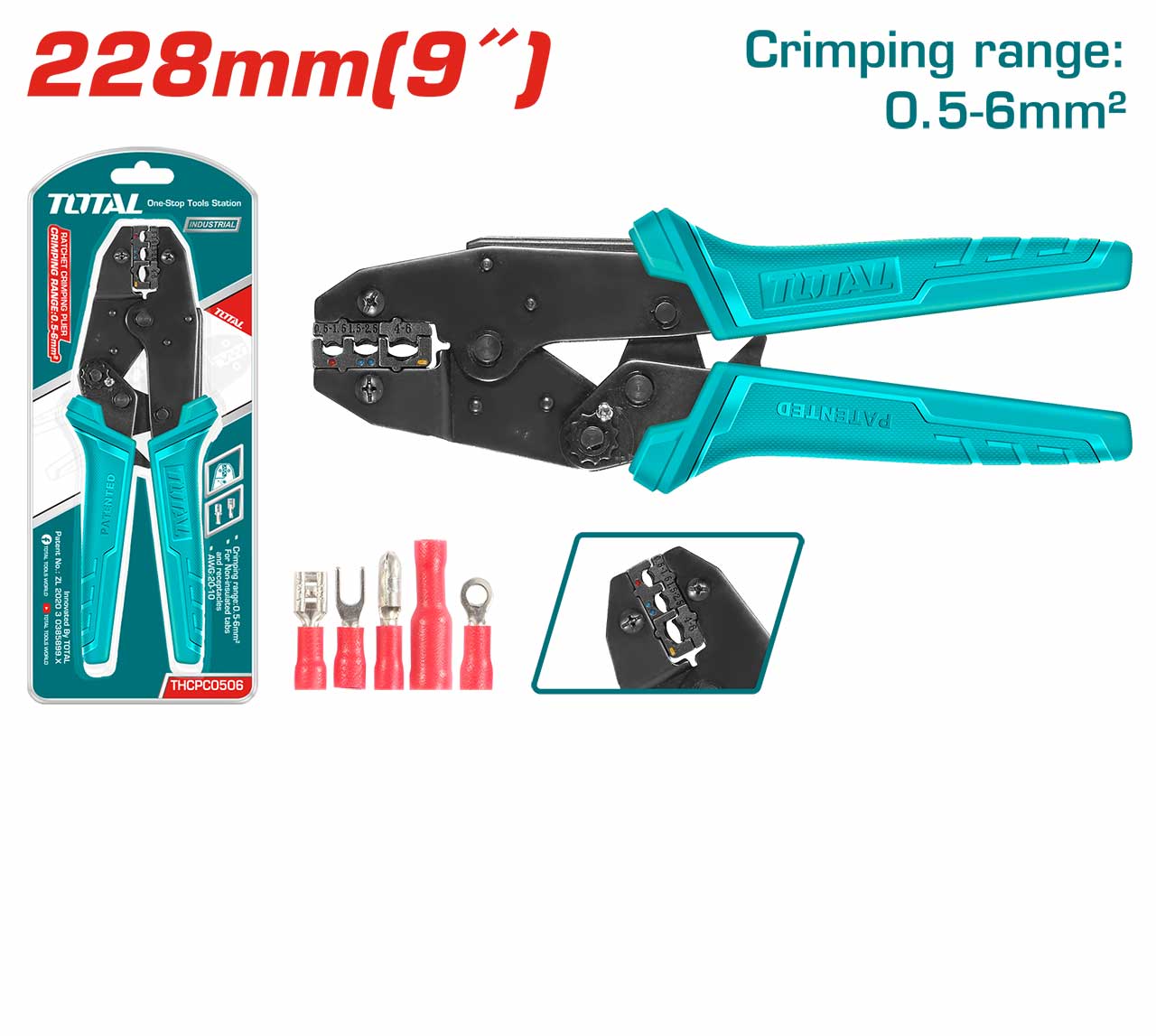 Crimping Plier 4 / Ratchet